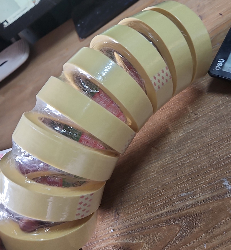 Die Hauptverwendung von Klebeband ist:
