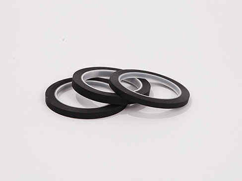 Mattschwarzes einseitiges PI-Acryl-Klebeband